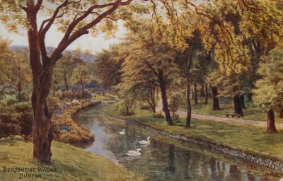 Serpentine Walks, Buxton af Alfred Robert Quinton