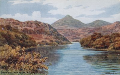 Snowdon, fra Afon Claslyn af Alfred Robert Quinton