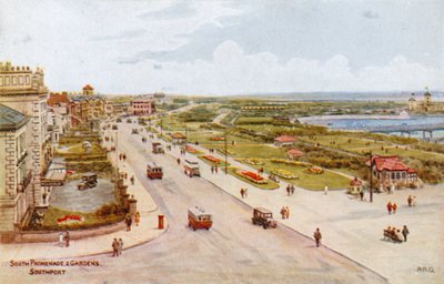 South Promenade and Gardens, Southport af Alfred Robert Quinton