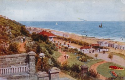 Spa Pavilion Gardens and Beach, Felixstowe af Alfred Robert Quinton