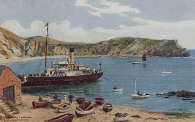 Steamboat Landing, Lulworth Cove af Alfred Robert Quinton