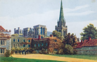Bishops Palace, Chichester af Alfred Robert Quinton