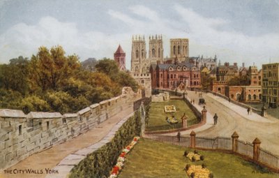 Bymuren, York af Alfred Robert Quinton