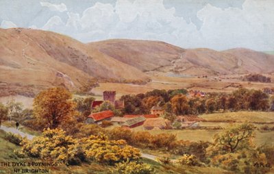 The Dyke and Poynings nær Brighton af Alfred Robert Quinton