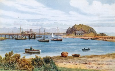 Gimlet-klippen, Pwllheli af Alfred Robert Quinton