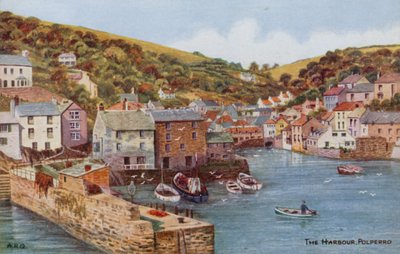 Havnen, Polperro af Alfred Robert Quinton
