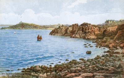 Øen og Carthew Point, St. Ives af Alfred Robert Quinton