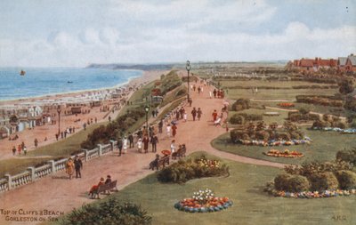 Toppen af Cliffs and Beach, Gorleston-on-Sea af Alfred Robert Quinton