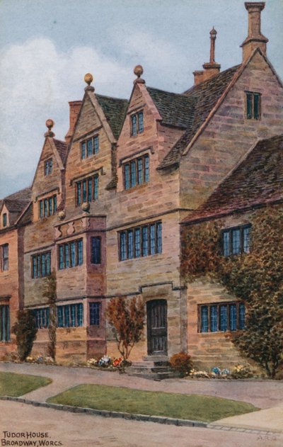 Tudor House, Broadway, Worcs af Alfred Robert Quinton