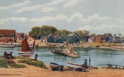 Walberswick færge af Alfred Robert Quinton
