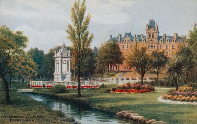 Krigsmindesmærke og rådhus, Bournemouth af Alfred Robert Quinton