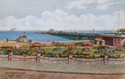 Western Gardens, Ryde IOW af Alfred Robert Quinton