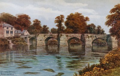 Wilton Bridge, Ross-on-Wye af Alfred Robert Quinton