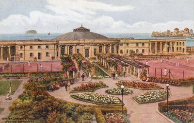 Vinterhaver og pavillon, Weston-Super-Mare af Alfred Robert Quinton
