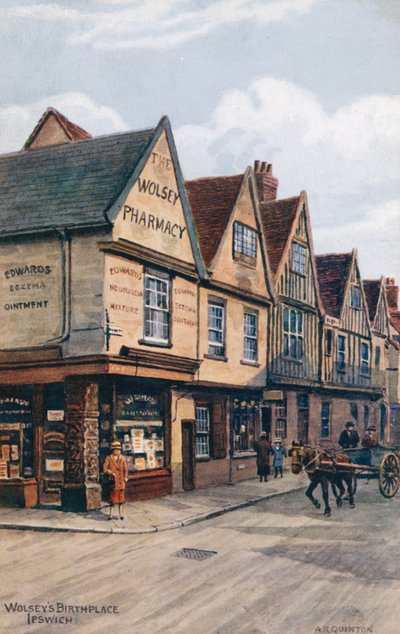 Wolseys fødested, Ipswich af Alfred Robert Quinton