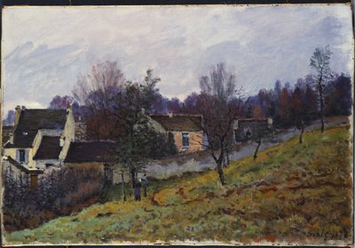Efterår i Louveciennes, 1873 af Alfred Sisley