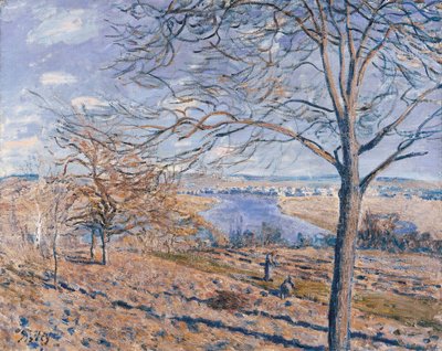 Bankerne i Loing af Alfred Sisley