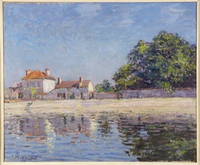 Bredden af Loing, Saint-Mammes af Alfred Sisley