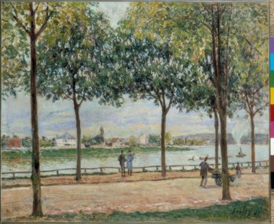 Kastanjepromenaden af Alfred Sisley