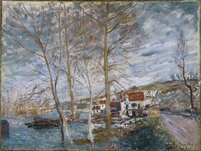 Flood at Moret Flood at Moret, 1879 af Alfred Sisley