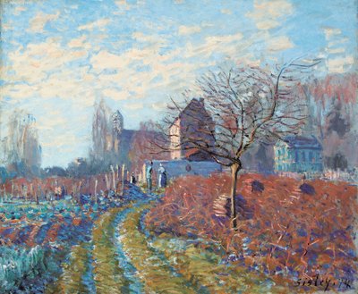 White Jelly - Summer of Saint-Martin, 1874 af Alfred Sisley