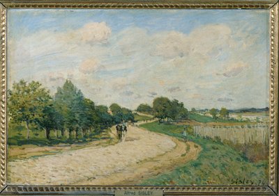 Vejen til Mantes ... af Alfred Sisley