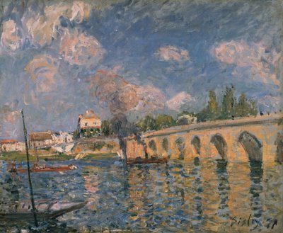 Sevres-broen af Alfred Sisley