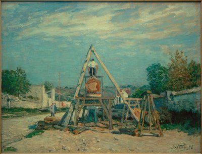 Pitsaverne af Alfred Sisley
