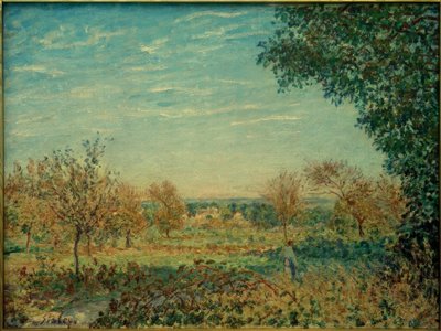 september morgen af Alfred Sisley