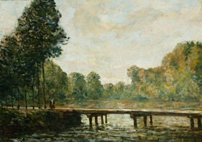 Lille bro over Orvanne, 1890 af Alfred Sisley