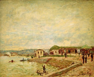 Det er ved daggry af Alfred Sisley