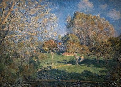 Hoschedes Have af Alfred Sisley