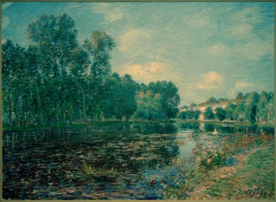 Loing tur om sommeren af Alfred Sisley