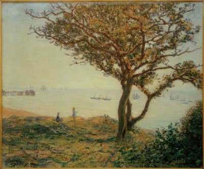 Cardiff Bay (både i Cardiff Bay) af Alfred Sisley