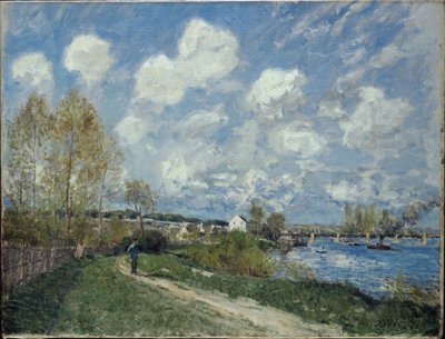 Sommer ved Bougival Sommer ved Bougival, 1876. af Alfred Sisley
