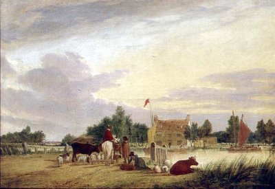 Buckenham færge af Alfred Stannard