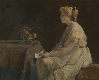 Nutiden, ca. 1870 af Alfred Emile Stevens