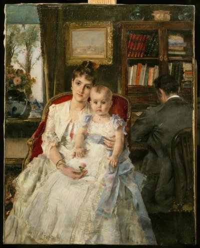Al den lykke af Alfred Emile Stevens