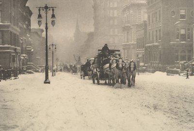 En trist dag, ca. 1897 (fotogravure) af Alfred Stieglitz