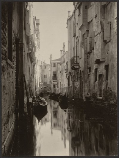 En venetiansk kanal af Alfred Stieglitz