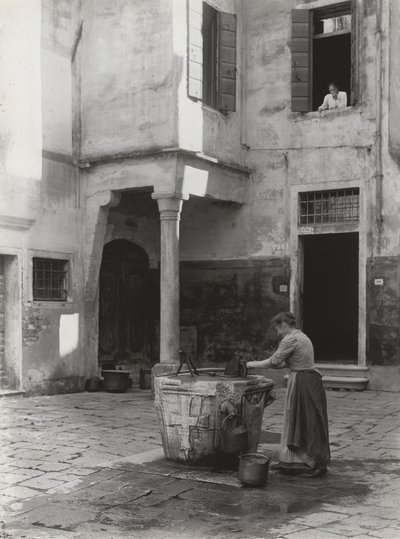 En venetiansk brønd af Alfred Stieglitz