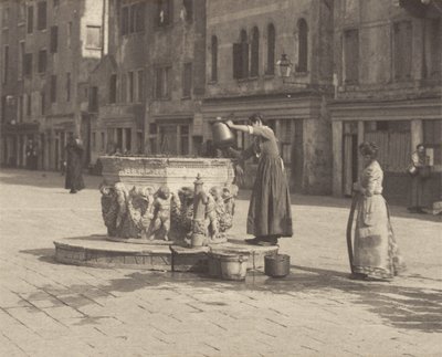 En venetiansk brønd af Alfred Stieglitz