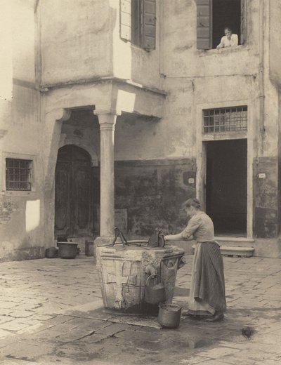 En venetiansk brønd af Alfred Stieglitz