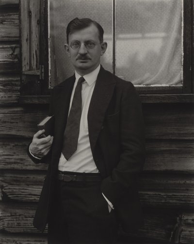 Alfred Kreymborg af Alfred Stieglitz