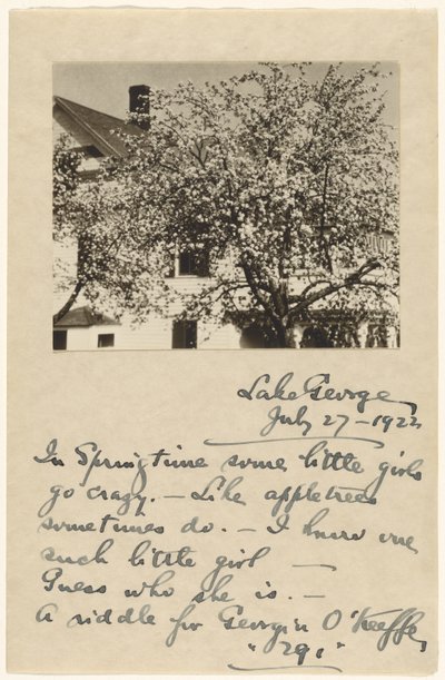 [Æbleblomster] af Alfred Stieglitz