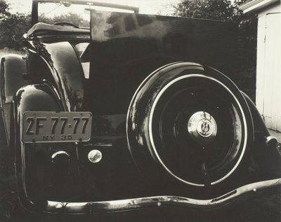 Bil 2F-77-77, 1935. af Alfred Stieglitz