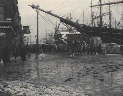 Coenties Slip af Alfred Stieglitz