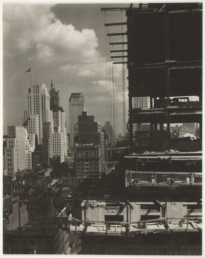Fra mit vindue på et amerikansk sted, nord af Alfred Stieglitz