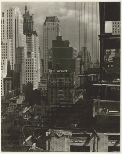 Fra mit vindue på et amerikansk sted, nord af Alfred Stieglitz