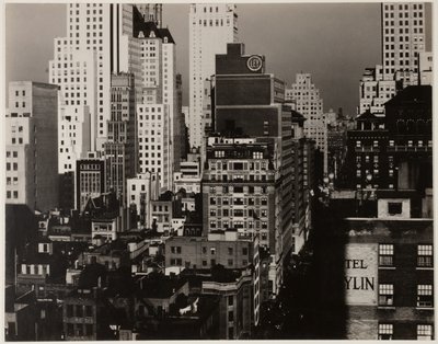 Fra mit vindue på et amerikansk sted, nord af Alfred Stieglitz